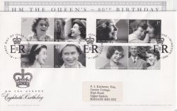 2006-04-18 Queen's 80th Birthday Windsor FDC (90774)