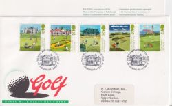 1994-07-05 Golf Stamps St Andrews FDC (90825)
