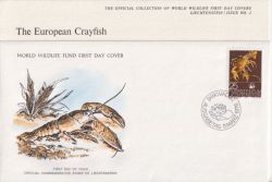 1976-03-11 Liechtenstein WWF Crayfish FDC (90859)