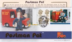 2000-03-21 Postman Pat Booklet Stamps FDC (90922)