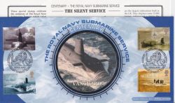 2001-04-10 Submarines Stamps Plymouth Official FDC (90941)