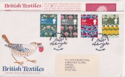 1982-07-23 British Textiles Rochdale FDC (91072)