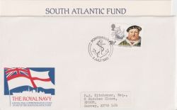 1982-07-02 Royal Navy Souvenir Cover (91076)