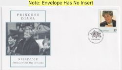 1998-05-29 Niuafoou Princess Diana Stamp FDC (91183)