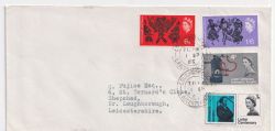 1965-09-01 Arts / Lister Stamps Loughborough cds FDC (91206)