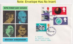 1967-09-19 British Discoveries London WC FDC (91235)