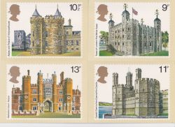 1978-03-01 PHQ 28 Buildings x 4 Mint Cards (91338)