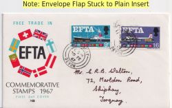 1967-02-20 EFTA Stamps Torquay cds FDC (91399)