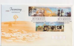 1998-04-21 Australia Farming Stamps FDC (91435)