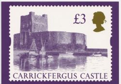 1995-08-22 £3 Castle PHQ D8 Mint Card (91446)
