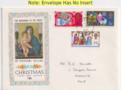 1969-11-26 Christmas Stamps Margate cds FDC (91549)
