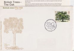 1973-02-28 Trees Stampex 73 London SW1 FDC (91590)
