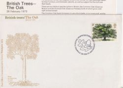 1973-02-28 Trees Stampex 73 London SW1 FDC (91591)