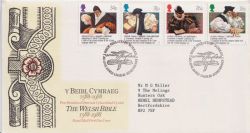 1988-03-01 The Welsh Bible Stamps Bureau FDC (92434)