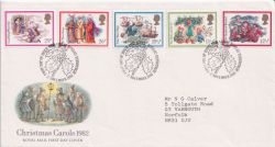 1982-11-17 Christmas Stamps Bureau FDC (92480)