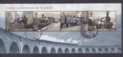 2012-03-08 Classic Locomotives M/S Used Stamps (92510)