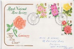 1976-06-30 Roses Stamps Bureau FDC (92567)