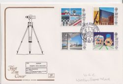 1987-05-12 Architects in Europe Stamps Ipswich FDC (92590)
