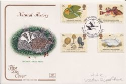 1988-01-19 Linnean Society Stamps Swan Lake FDC (92603)