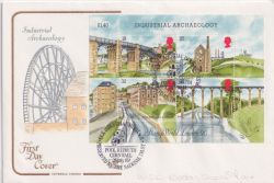 1989-07-25 Industrial Archaeology M/S Pool Redruth FDC (92622)