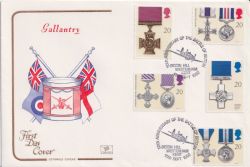1990-09-11 Gallantry Stamps Biggin Hill FDC (92635)