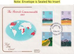 1983-03-09 Commonwealth Day Stamps London WC2 FDC (92680)