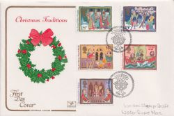 1986-11-18 Christmas Stamps Bethlehem FDC (92707)