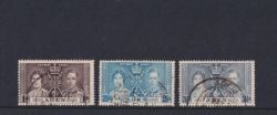 1937 Aden Coronation Stamps Used (92712)