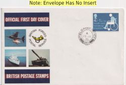 1975-01-22 Charity Stamp Forces FPO 841 cds FDC (92728)