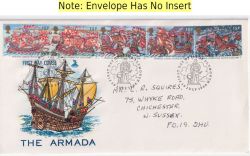 1988-07-19 Armada Stamps Plymouth FDC (92730)