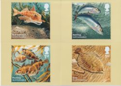 2014-06-05 PHQ 390 Sustainable Fish x 10 Mint Cards (92756)