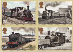 2014-02-20 PHQ 386 Locomotives of Wales x 5 Mint Cards (92773)
