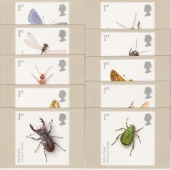 2008-04-15 PHQ 310 Insects 10 Mint Cards (92793)