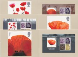 2008-11-06 PHQ 317 Lest We Forget 6 Mint Cards (92796)