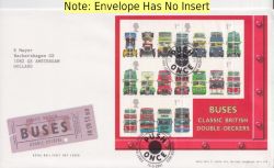 2001-05-15 Buses M/Sheet Covent Garden WC2 FDC (92819)