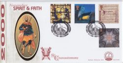 2000-11-07 Spirit & Faith Stamps Bury St Edmunds FDC (92832)