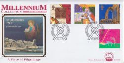 1999-11-02 Christians Tale Stamps St Andrews FDC (92833)