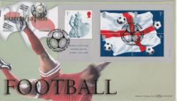 2002-05-21 World Cup Football Stamps Highbury FDC (92839)