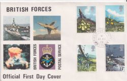 1979-03-21 British Flowers Stamps FPO 775 cds FDC (92851)