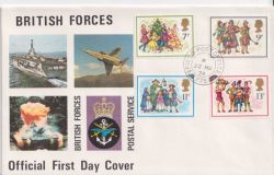1978-11-22 Christmas Stamps FPO 775 cds FDC (92852)