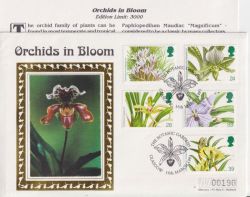 1993-03-16 Orchids Stamps Glasgow FDC (92856)