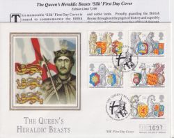 1998-02-24 Queen's Beasts Stamps London SW1 FDC (92875)