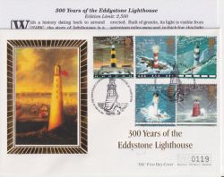 1998-03-24 Lighthouses Stamps Plymouth FDC (92876)