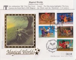 1998-07-21 Magical Worlds Stamps Daresbury FDC (92879)