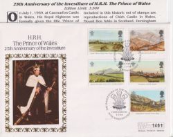 1994-03-01 Investiture Stamps Caernarfon FDC (92888)