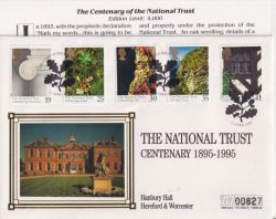 1995-04-11 The National Trust Stamps Alfriston FDC (92900)