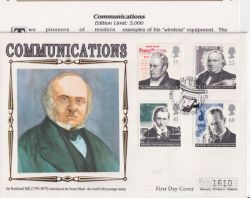 1995-09-05 Communication Stamps London FDC (92904)