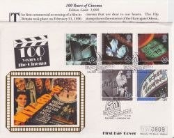 1996-04-16 Cinema Stamps Ealing London FDC (92909)