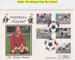 1996-05-14 Football Legends Stamps Wembley FDC (92910)