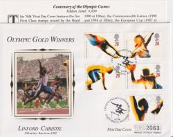1996-07-09 Olympics & Paralympics London FDC (92911)